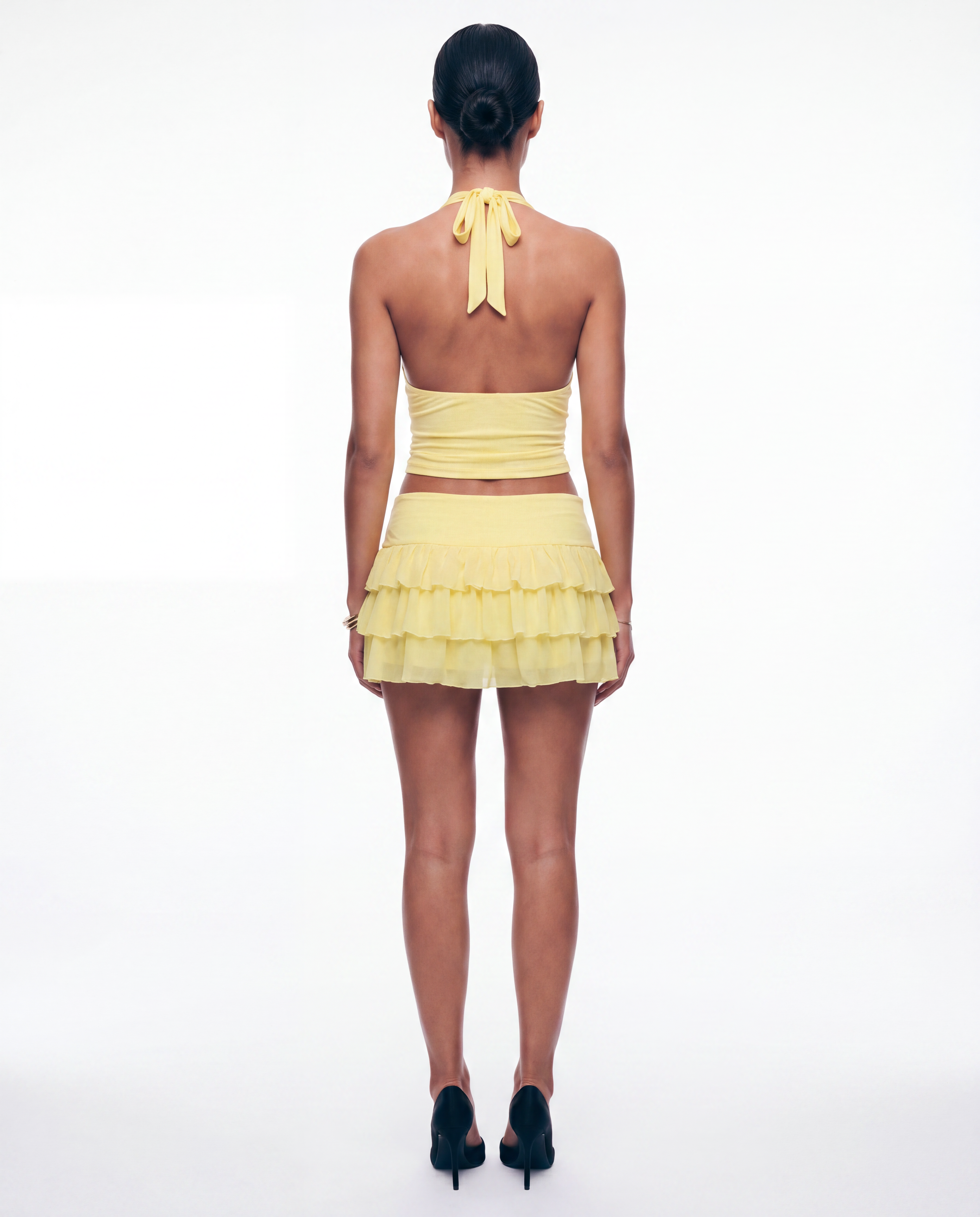 Aisha Pleated Skirt Set