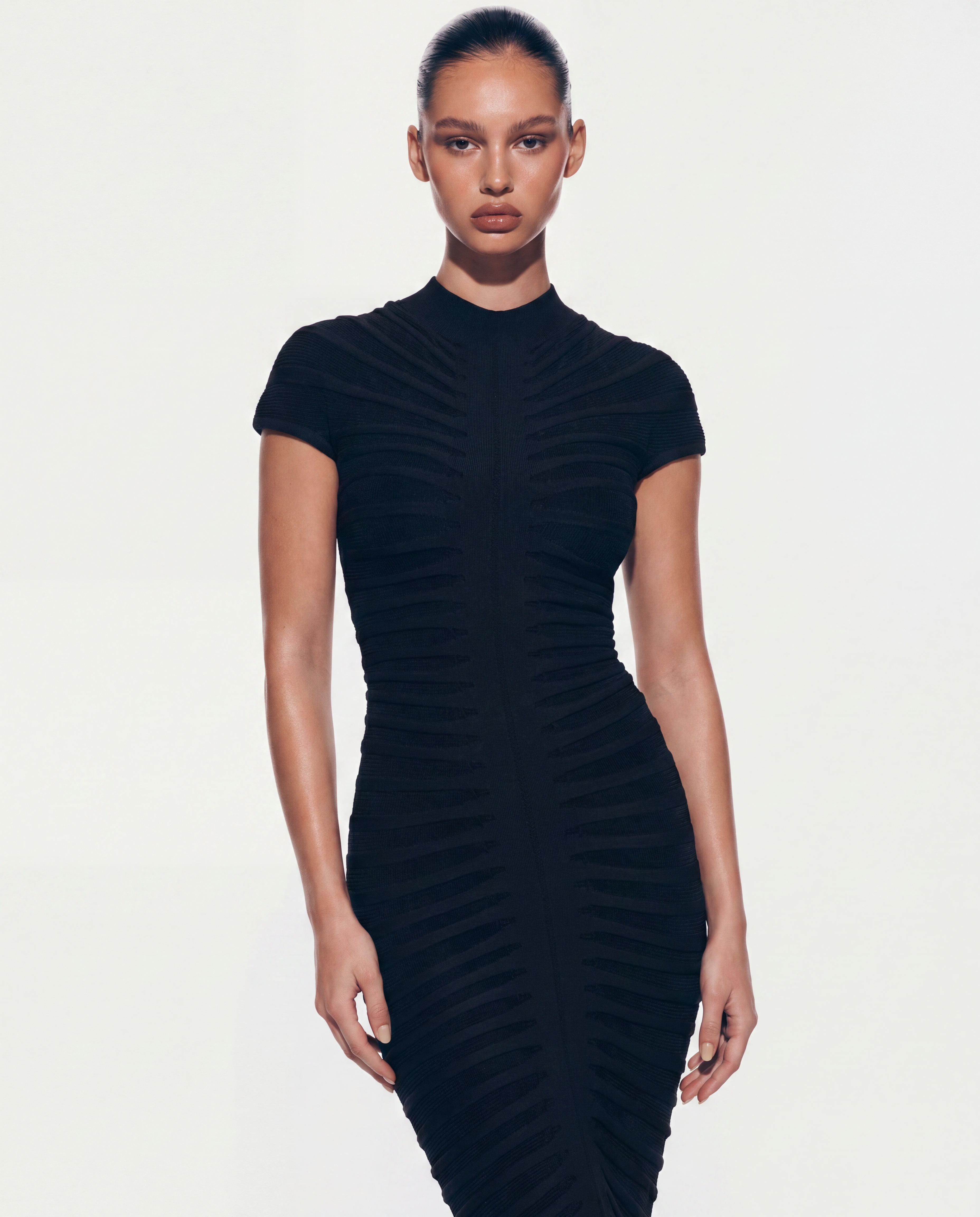 Ayla Knitted Slim Fit Dress