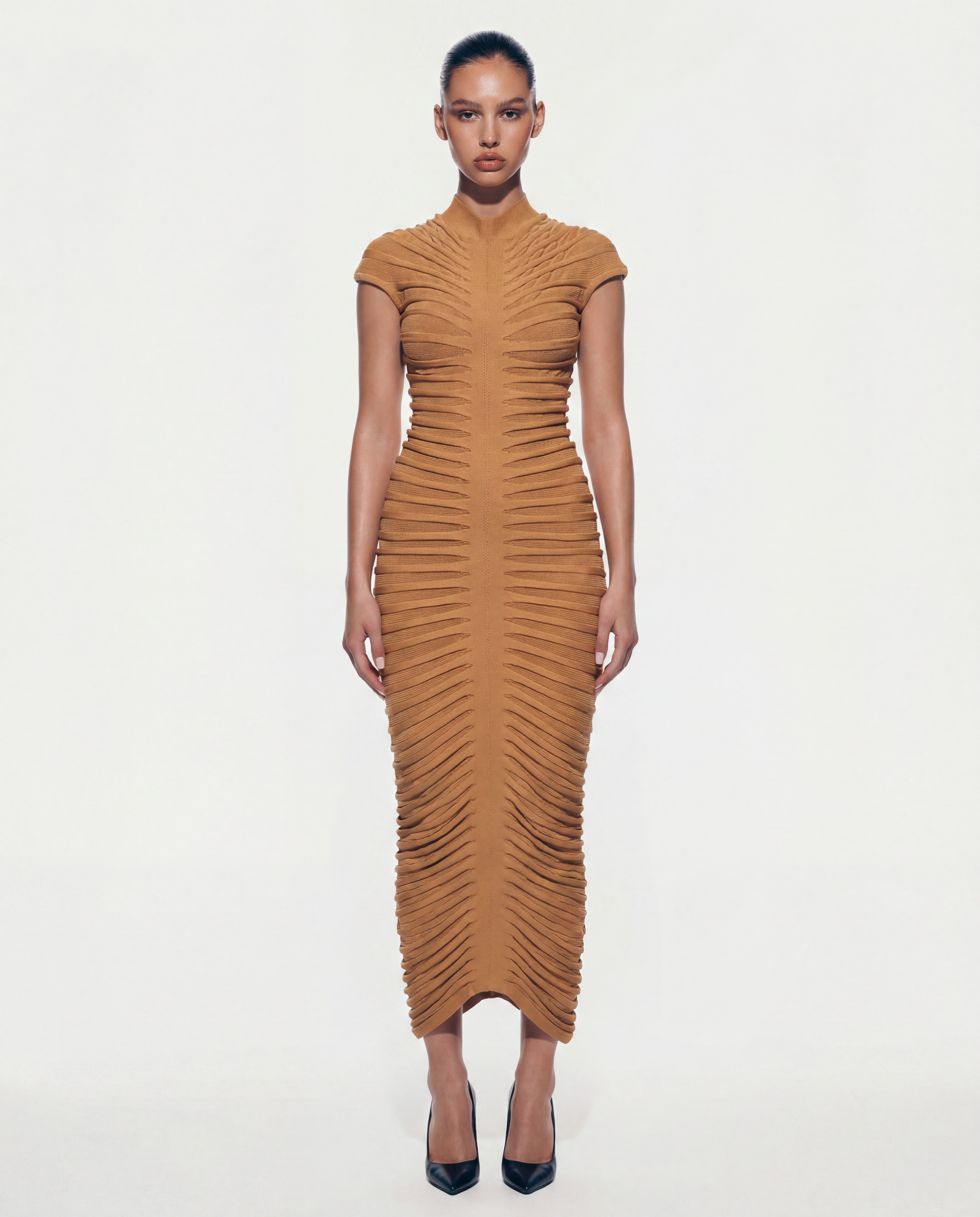 Ayla Knitted Slim Fit Dress