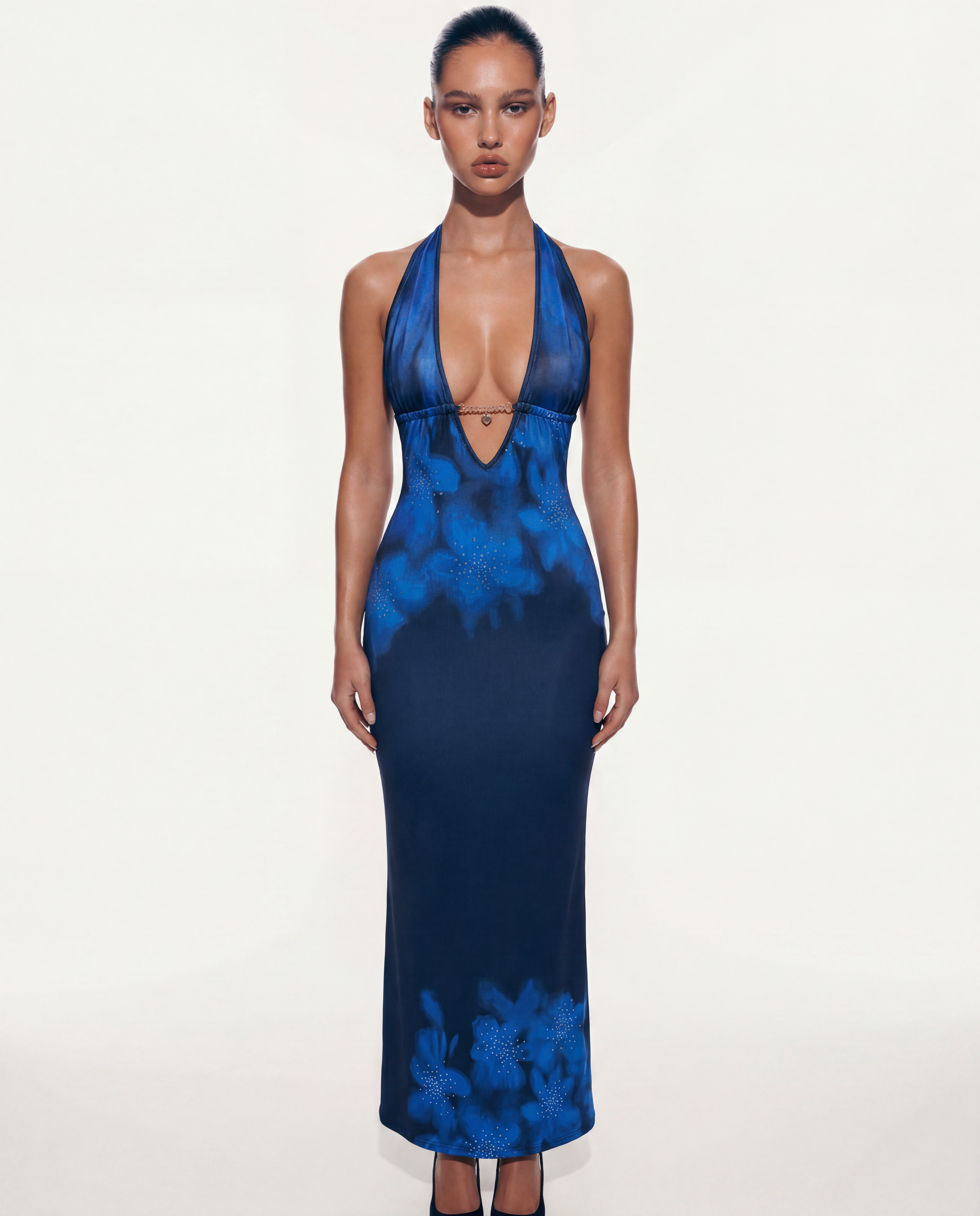 Millie Backless Lace-Up Dress