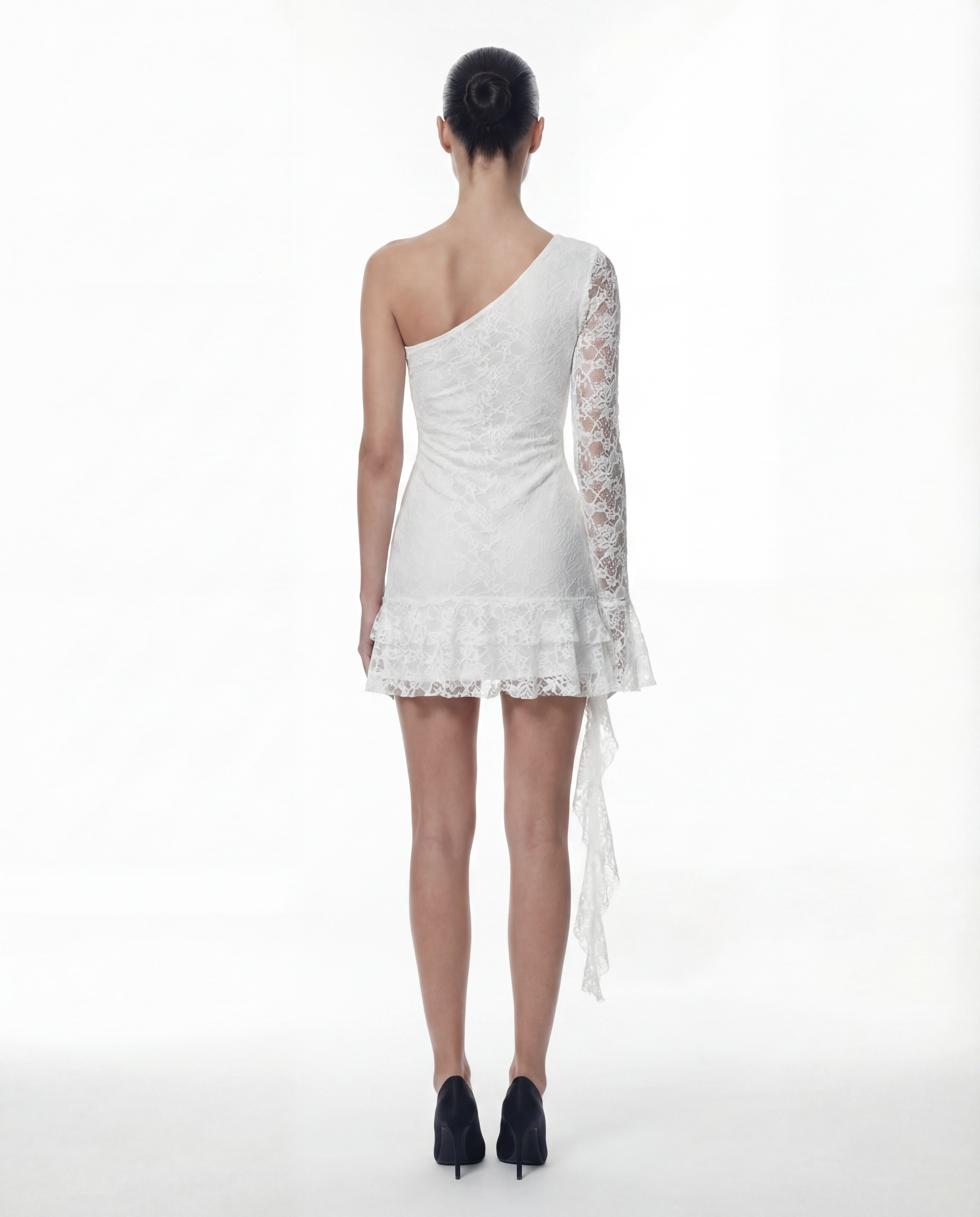 Jessy Flower One Ruffled Dress